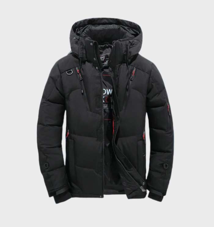Nicholas - Dick gefütterte wasser- und winddichte Parka-Winterjacke