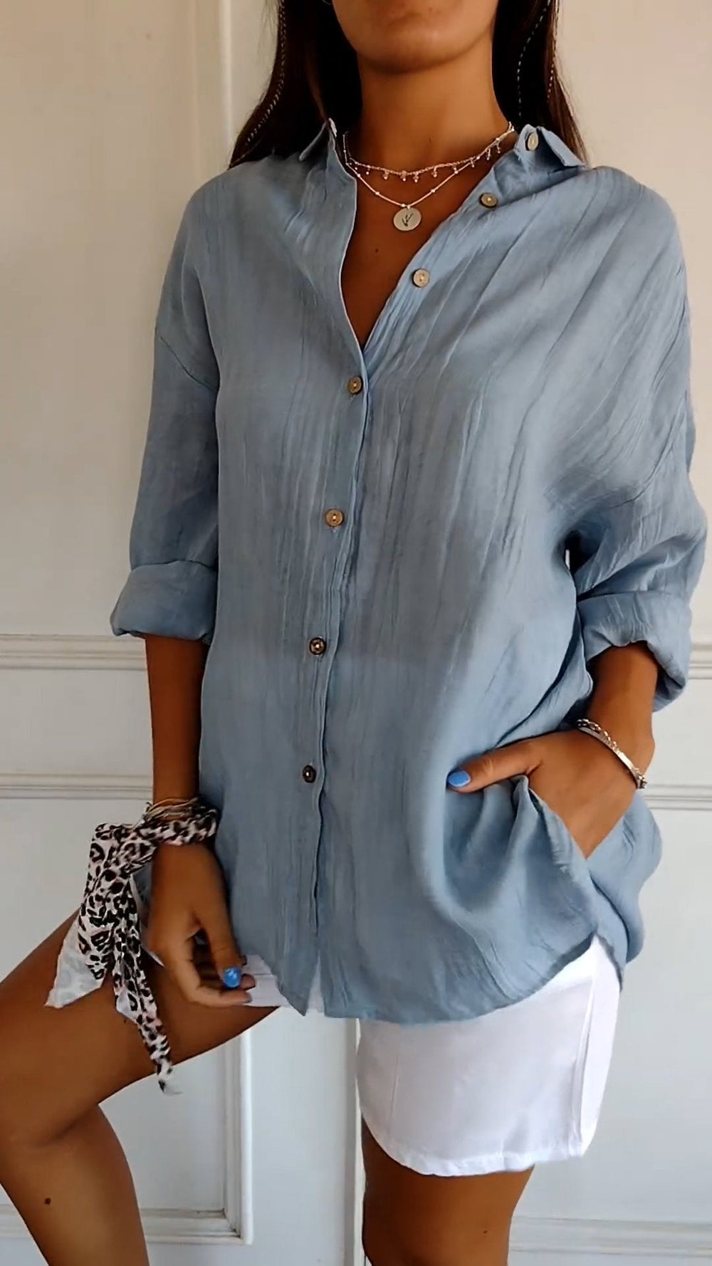 Nira | Damen Sommer Hemd | Langarm 1