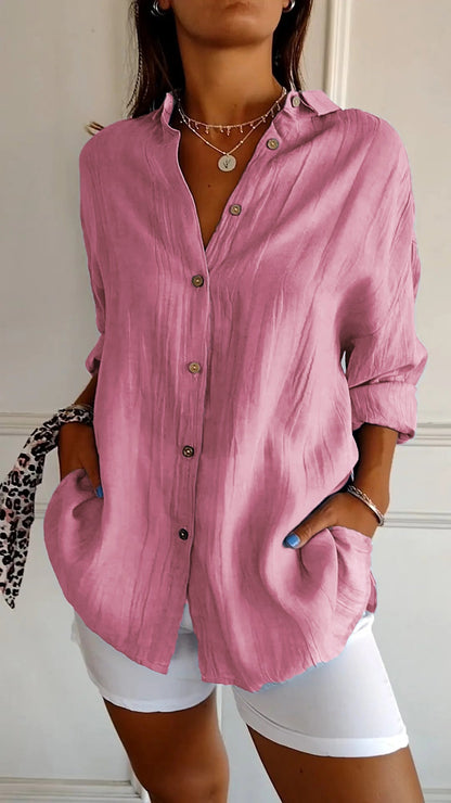 Nira | Damen Sommer Hemd | Langarm 3