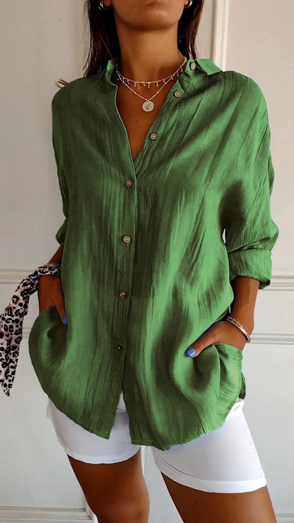 Nira | Damen Sommer Hemd | Langarm 8