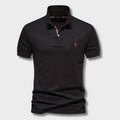 Noah | Slim Fit Klassisches Poloshirt mit sportlichem Kragen-Detail 1