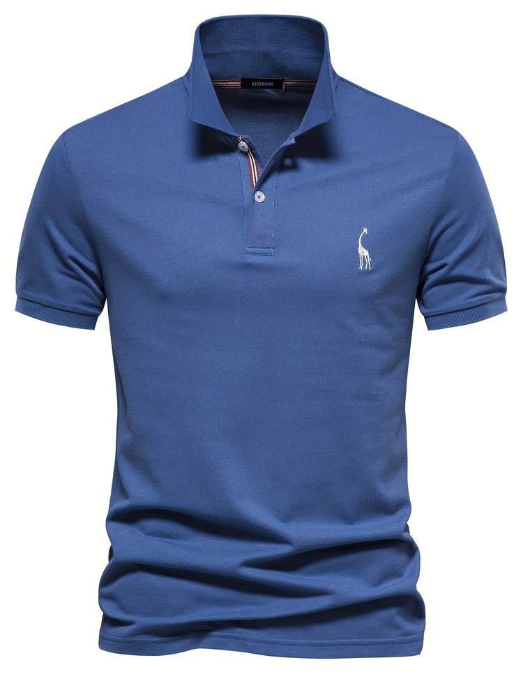 Noah | Slim Fit Klassisches Poloshirt mit sportlichem Kragen-Detail 2