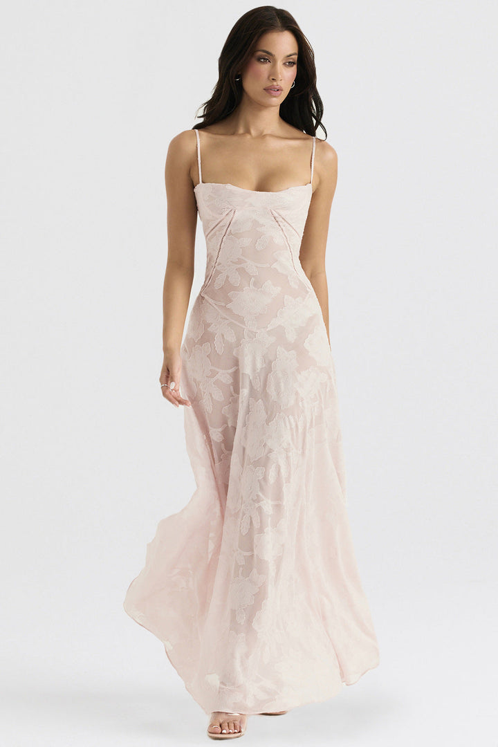Ariana | Maxikleid mit Spaghettiträgern