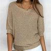 Oberteile Damen | Cosy Knit Top für Damen, Alle Jahreszeiten, Stil und Komfort