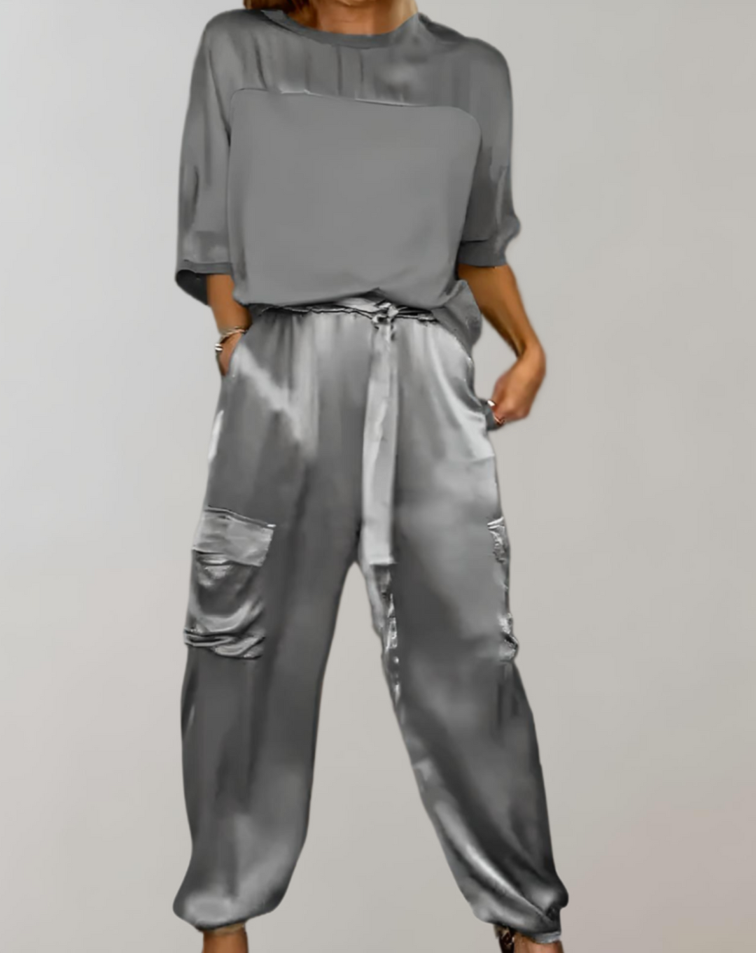 Oriella - Silky Cargo Lounge Set 9