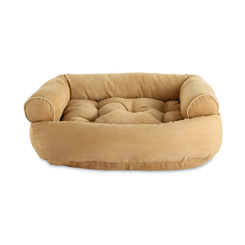 Orthopädisches Hundebett mit Stressreduzierender Füllung – Waschbarer Bezug für Gesunde Ruheposition und Optimalen Komfort