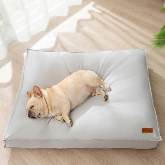 Orthopädisches Hundekissen aus Memory Foam – Wasserfest, Waschbarer Bezug, Rutschfest, Ideal für Hundebetten