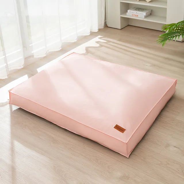 Orthopädisches Hundekissen aus Memory Foam – Wasserfest, Waschbarer Bezug, Rutschfest, Ideal für Hundebetten