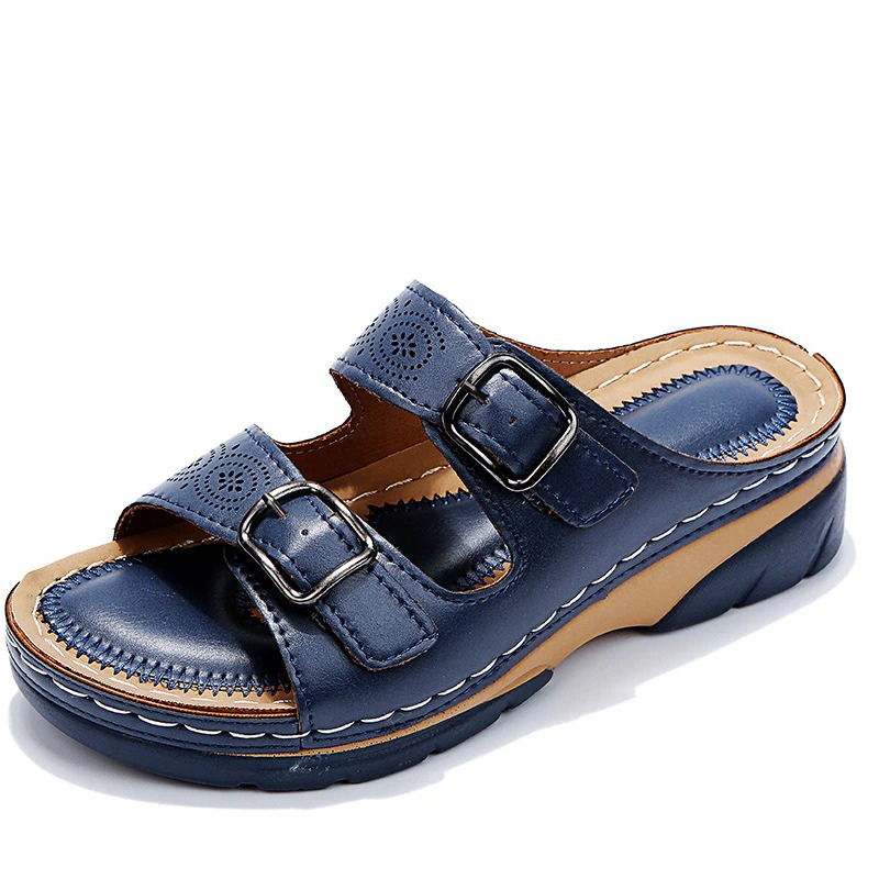 Agata | Damen-Orthopädische Sandalen mit Schnallen