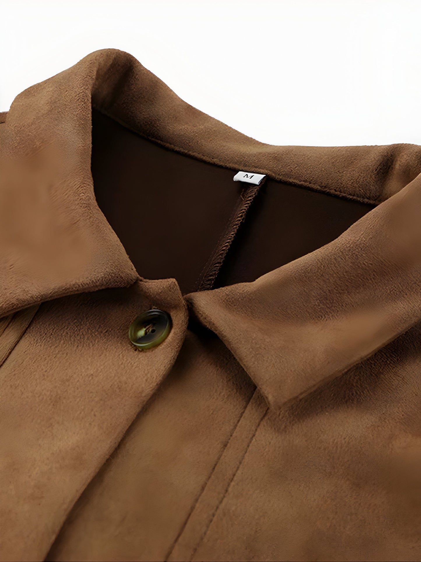 Oversize-Jacke mit Knopfleiste für Damen – Mittellanger Mantel mit lockerer Passform für Frühling und Herbst