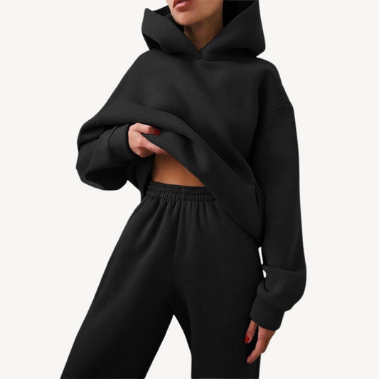 Oversized Hoodie und Jogger Set | Damenmode für Freizeit und Entspannung