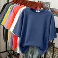 Oversized T-Shirt – Bequemes Oversized Sleepshirt mit Rundhalsausschnitt in verschiedenen Farben