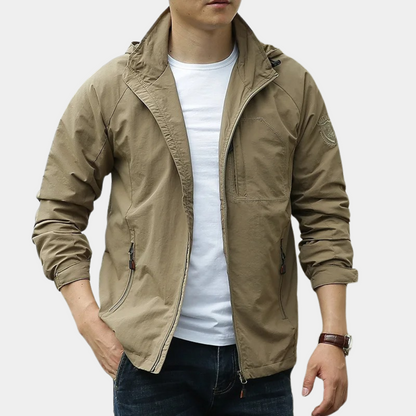 Owen Herren Freizeitjacke mit Reißverschluss