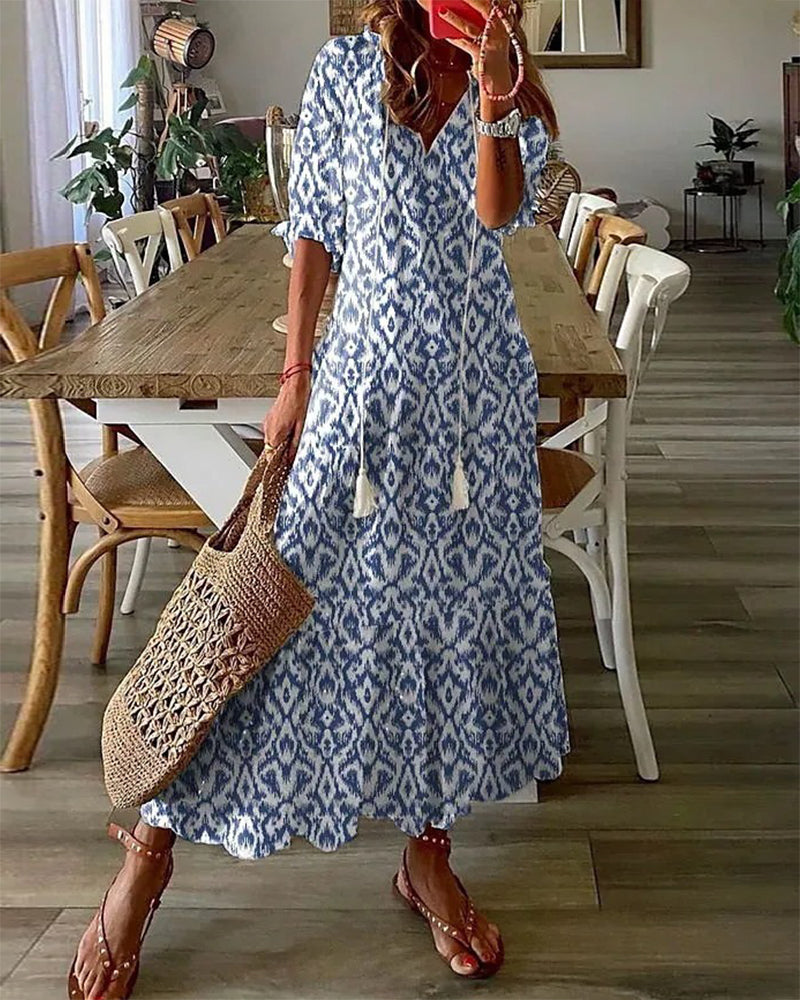 Patrice | Damen Langes Kleid 1
