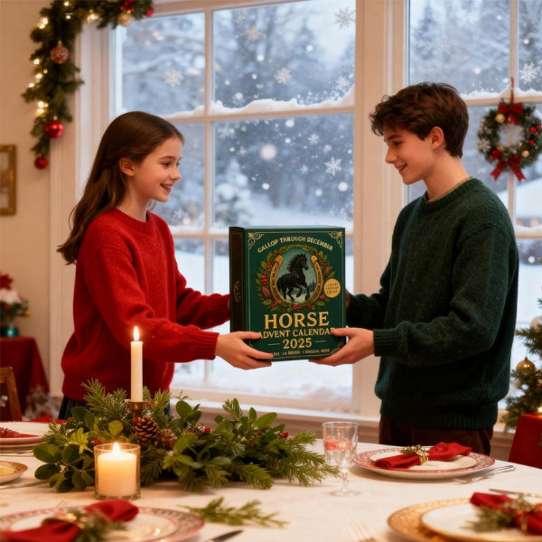 Pferde-Adventskalender 2025 – ein 24-tägiger Kalender mit Miniaturfiguren von Pferden verschiedener Rassen 3