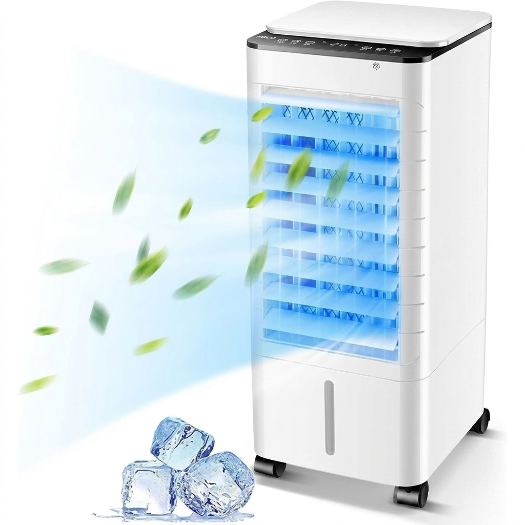 3-in-1 Luftkühler ohne Installation mit Wassertank