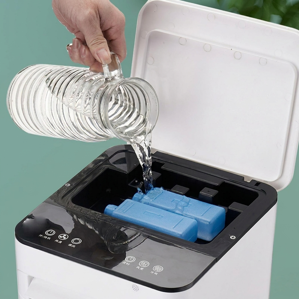 3-in-1 Luftkühler ohne Installation mit Wassertank
