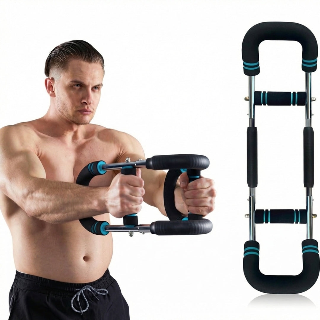 Power Twister Trainingsstange – Verstellbarer Widerstand & Ergonomische Griffe 0
