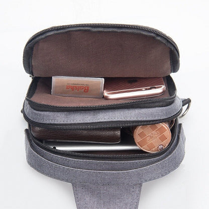 Praktische Umhängetasche für Herren – verstellbare Handytasche mit mehreren Fächern