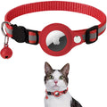 Premium Katzenhalsband mit AirTag-Integration – Verstellbar, Wetterfest, Reflektierend, für präzise Standortverfolgung