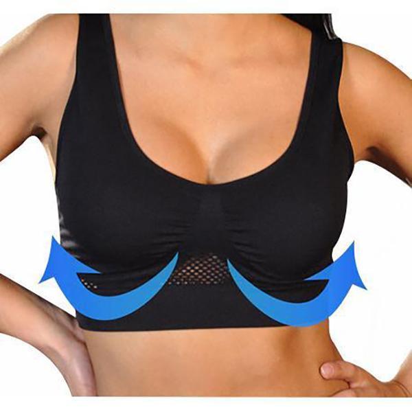 Drahtloser Push-up-BH, atmungsaktives Design, Komfort