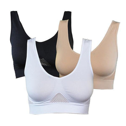 Drahtloser Push-up-BH, atmungsaktives Design, Komfort