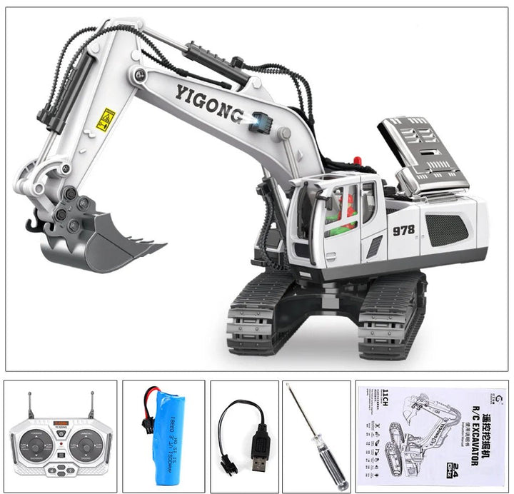 RC Bagger Spielzeug mit Fernbedienung 7