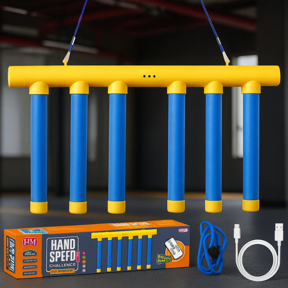 Reflexspiel für Kinder: Reaktionstrainer – Fallstab-Herausforderung 1