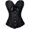 Retro Korsett mit Knochen für Damen – Verstellbarer Taillentrainer für skulptierte Silhouette