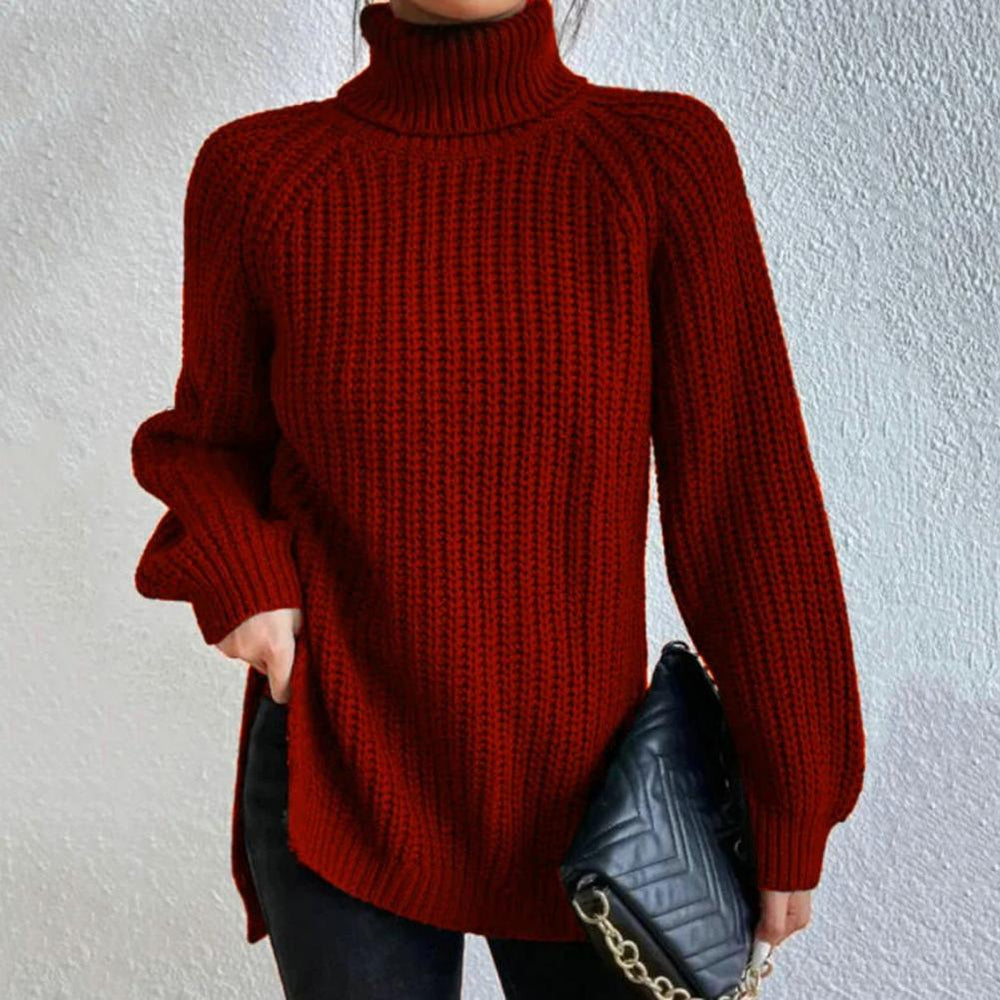 Rollkragenpullover Damen | Herbst/Winter Damenmode für Stil und Komfort