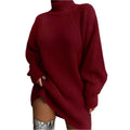 Rollkragenpullover Damen | Übergröße für Büro und Freizeit