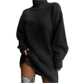 Rollkragenpullover Damen | Übergröße für Büro und Freizeit