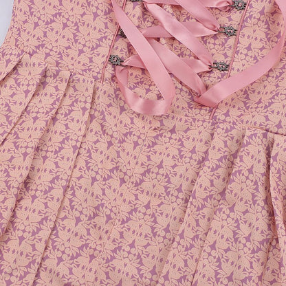 Rosa Dirndlkleid – Oktoberfest | Mit bestickter Schürze und Bluse für einen femininen, traditionellen Look