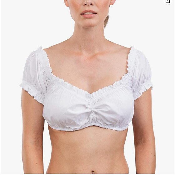 Rosa Dirndlkleid mit Spitzenschürze – Oktoberfest | Romantisches Trachtenensemble mit Bluse