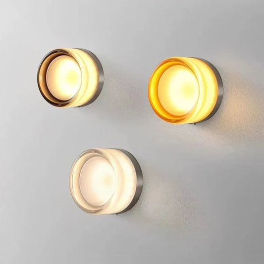 Runde Wandleuchte | Moderne Wandlampe für stilvolle Innenräume