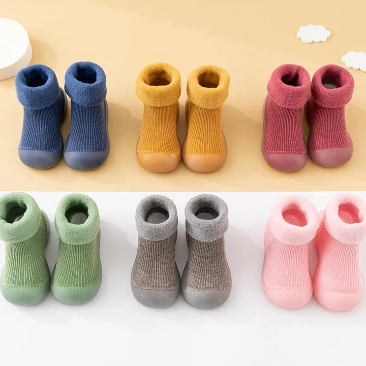 Rutschfeste Haussocken-Schuhe für Kleinkinder