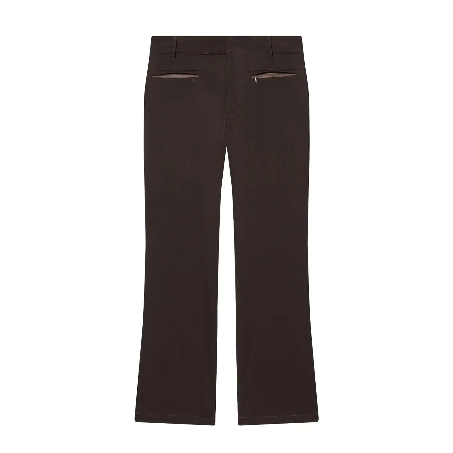 Ensemble deux pièces pour femme avec veste courte et pantalon à jambe droite | Style coordonné