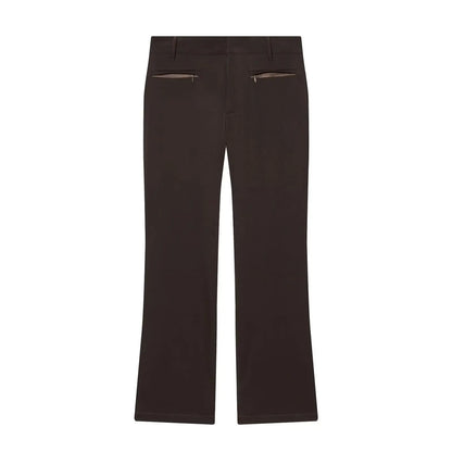 Ensemble deux pièces pour femme avec veste courte et pantalon à jambe droite | Style coordonné