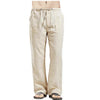 Pantaloni da uomo a gamba larga in velluto a coste stile casual con tasche | Casual
