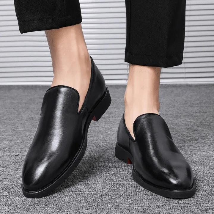 Herren Slip-On Formelle Schuhe | Spitz Zulaufende Zehenpartie