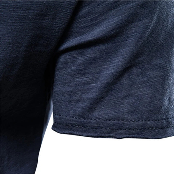 Herren Slim Fit Langarm Hemd mit Knopfleiste einfEarbig | Formal