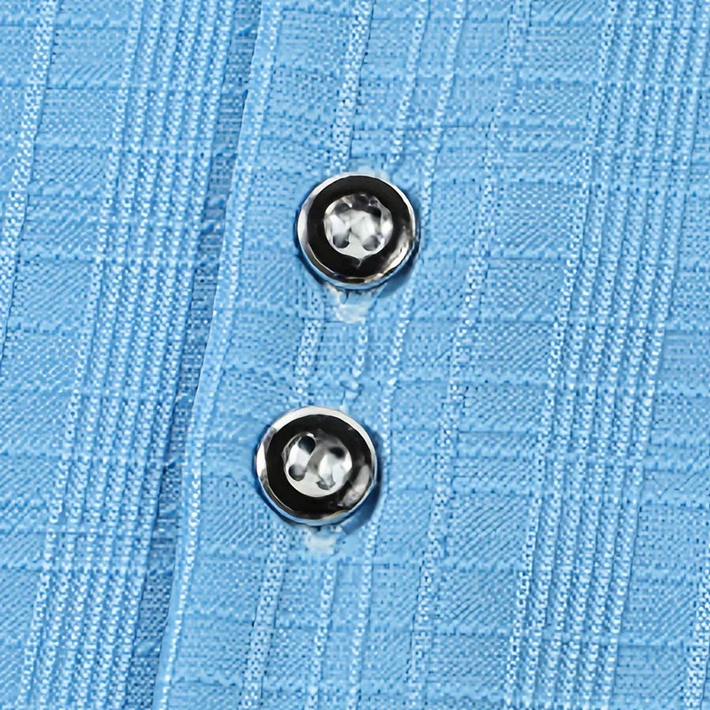 Camicia da uomo con colletto e maniche corte | A costine