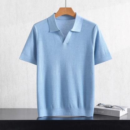 Polo da uomo in maglia a manica corta | Quotidiana