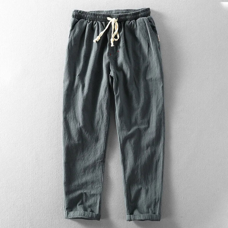 Herren Hose mit lockerem Schnitt und Kordelzug | Casual Style