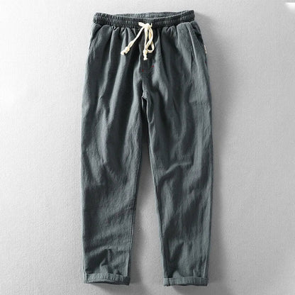 Pánské volné kalhoty se šňůrkou | Styl casual