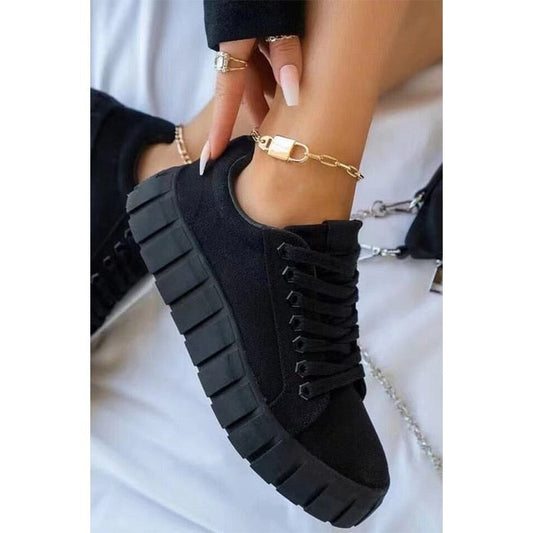 Damen Sportschuhe mit Plateau Sohle – Komfort trifft auf modernen Streetstyle