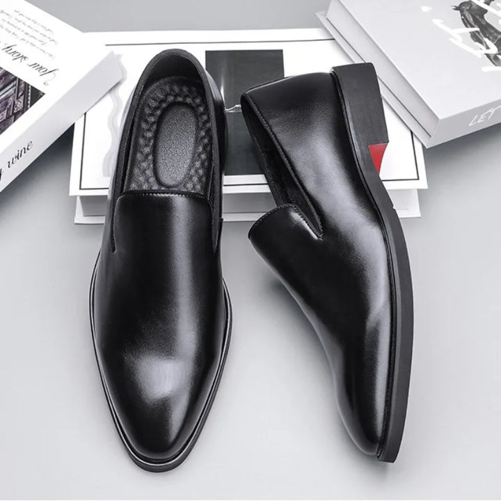 Herren Slip-On Formelle Schuhe | Spitz Zulaufende Zehenpartie