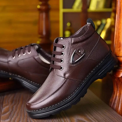 Scarpe da Uomo con Lacci di Altezza Media | Look Classico Urbano