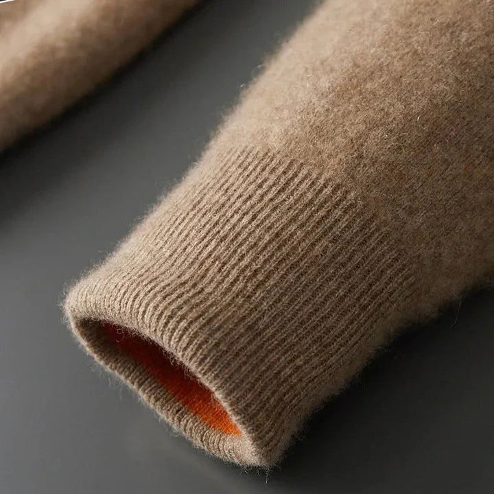 Herren Langarm Hoodie Mit Reißverschluss | Freizeitstil