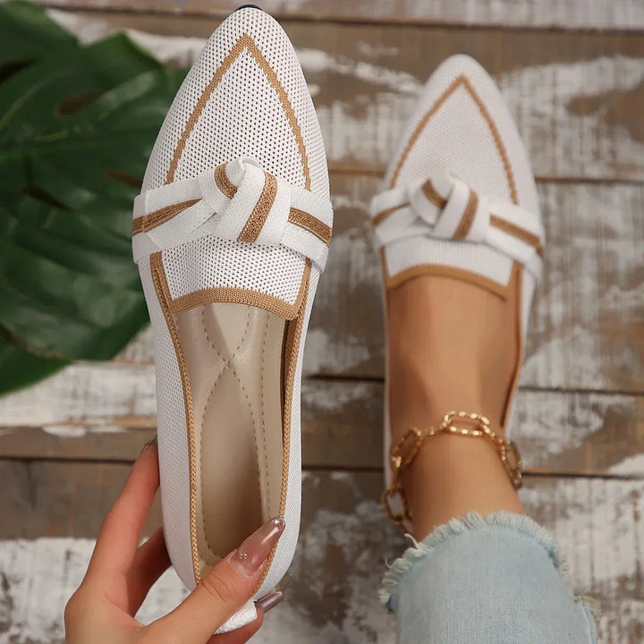 Damen Slip-On Loafer mit spitzer Zehenform | Minimalistisch